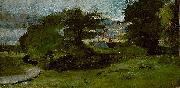 John Constable Landscape with Cottages Germany oil painting artist